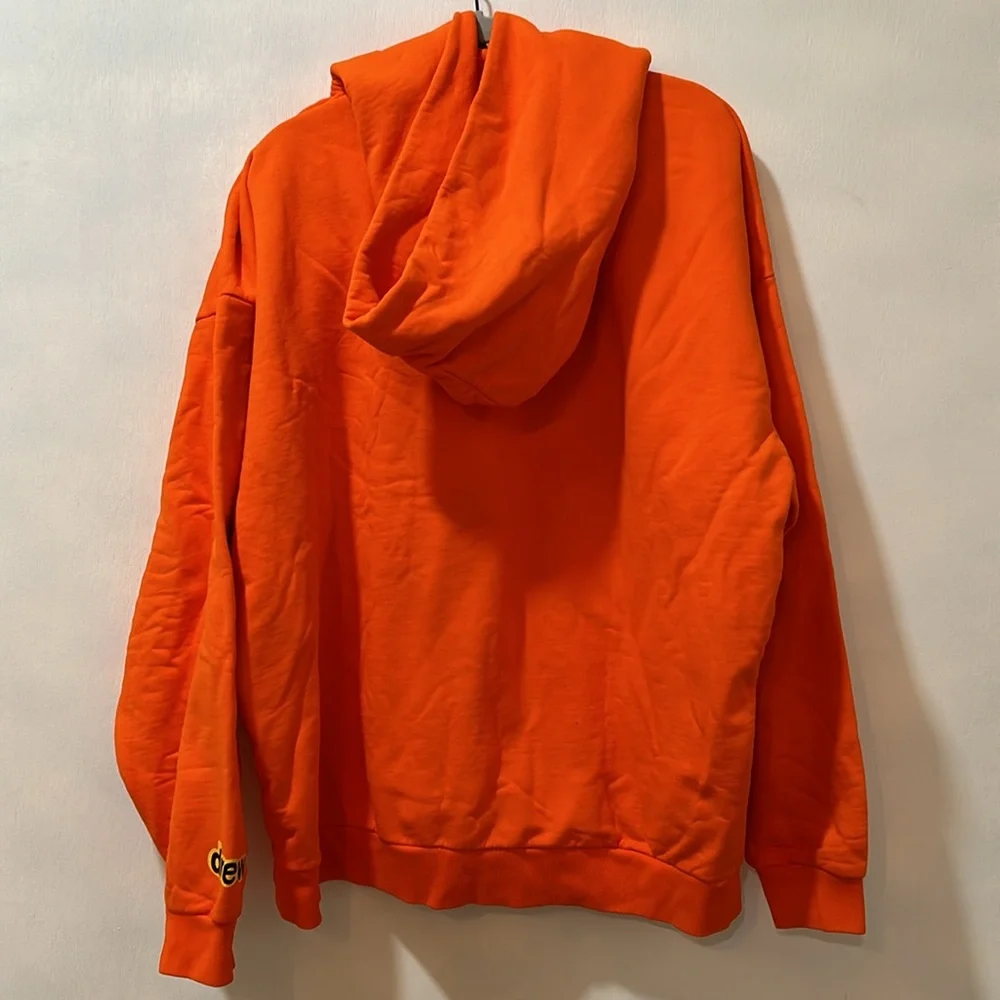 DREW HOUSE MASCOT HODDIE UNISEX SIZE XL ORANGE OVERSIZED PULLOVER NEW - Picture 2 of 10